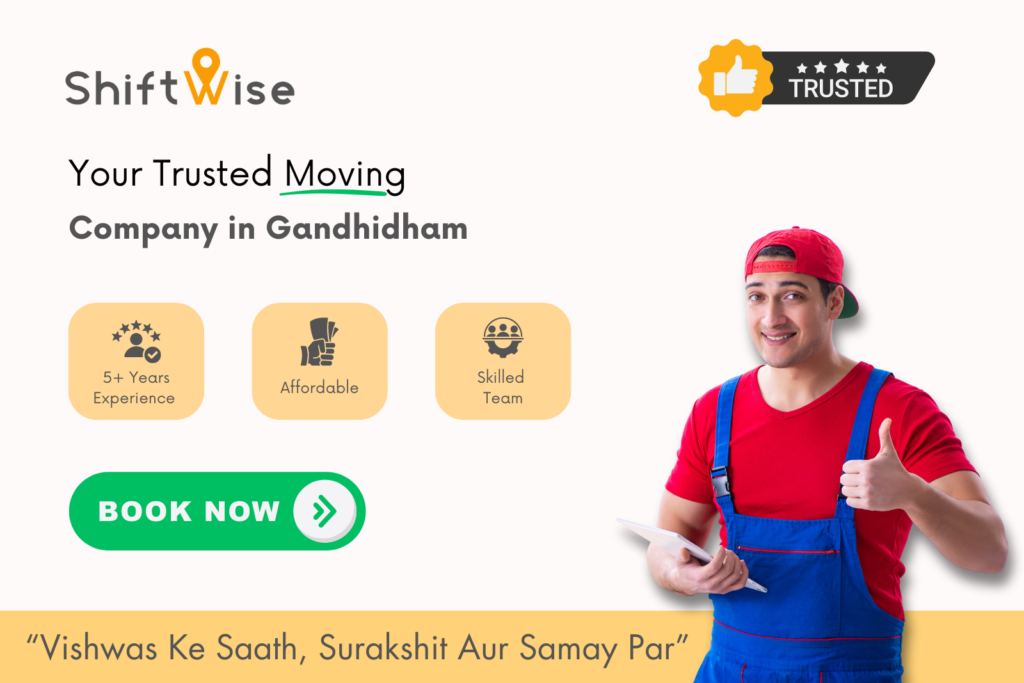 Best Relocation Service provider in Gandhidham - Shiftwsie packers